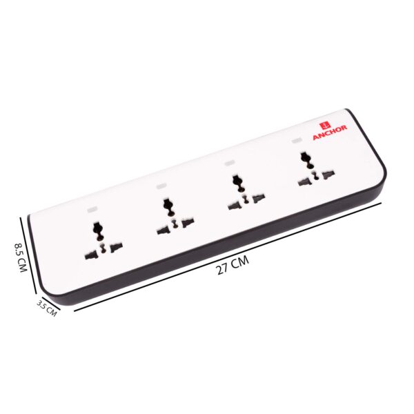 Anchor 240V 2500W Spike Guard (White, Grey)- 22660 - Image 6