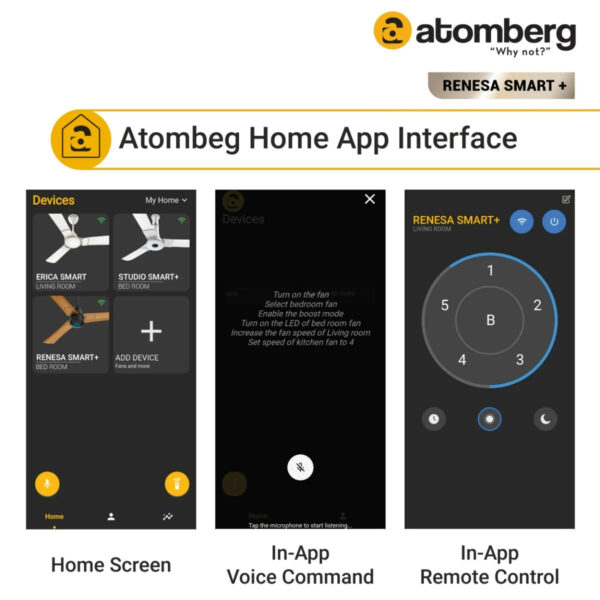 Atomberg Renesa Smart+ Ceiling Fan - Image 4
