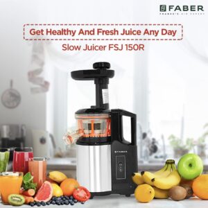 Faber Cold Press Slow Juicer, FSJ 150 R