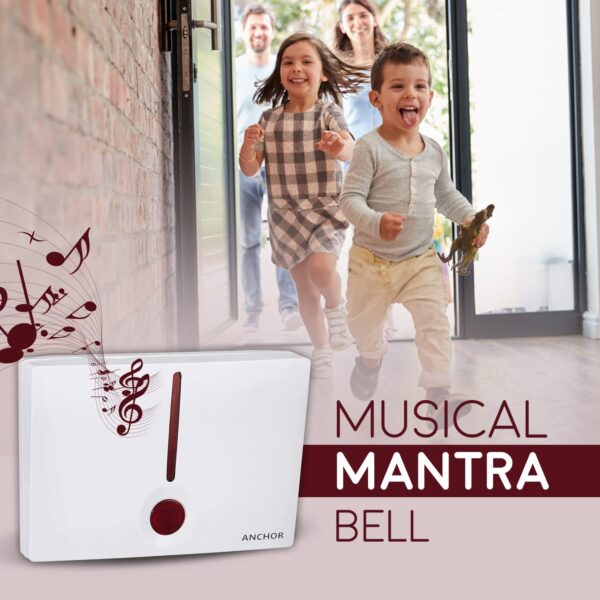 Anchor Musical Mantra Bell for Home 38900(240V, White)