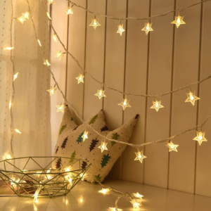 Serial String Star Clip Lights