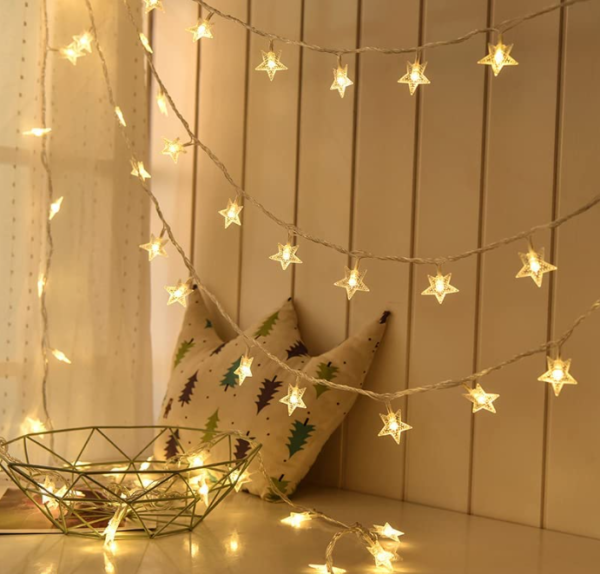 Serial String Star Clip Lights - Image 2