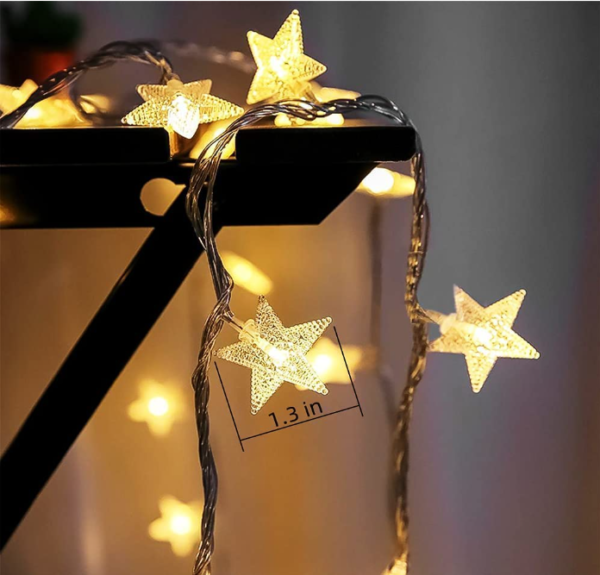 Serial String Star Clip Lights - Image 3