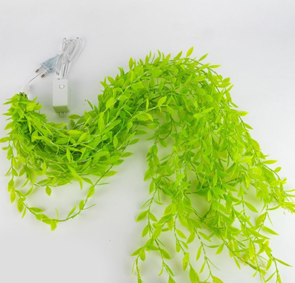 Plastic Artificial Leaf Led String Light - Image 5