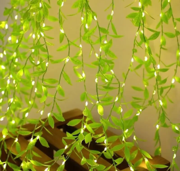 Plastic Artificial Leaf Led String Light - Image 4
