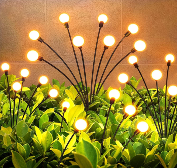 8 LED Solar Garden Light