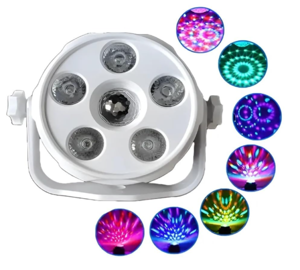 6 LED RGB Par Light For Disco
