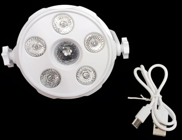 6 LED RGB Par Light For Disco - Image 3