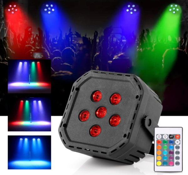 RGB Stage Par Light 6L