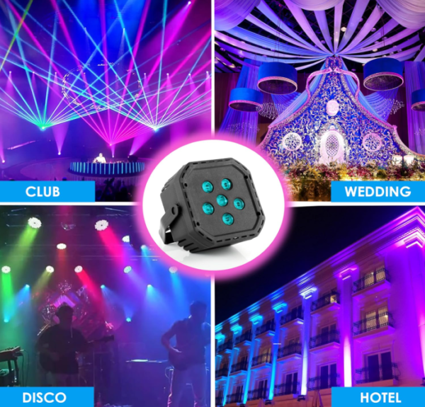 RGB Stage Par Light 6L - Image 7