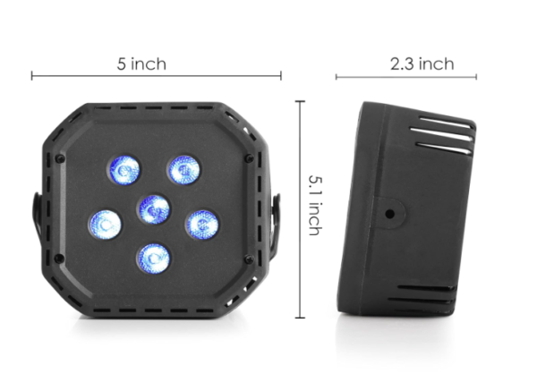 RGB Stage Par Light 6L - Image 4