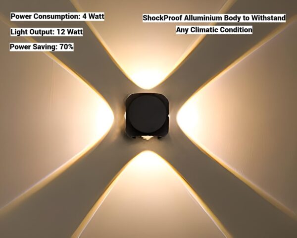 LED Wall Washer Light 4 Way Splitter - Image 6